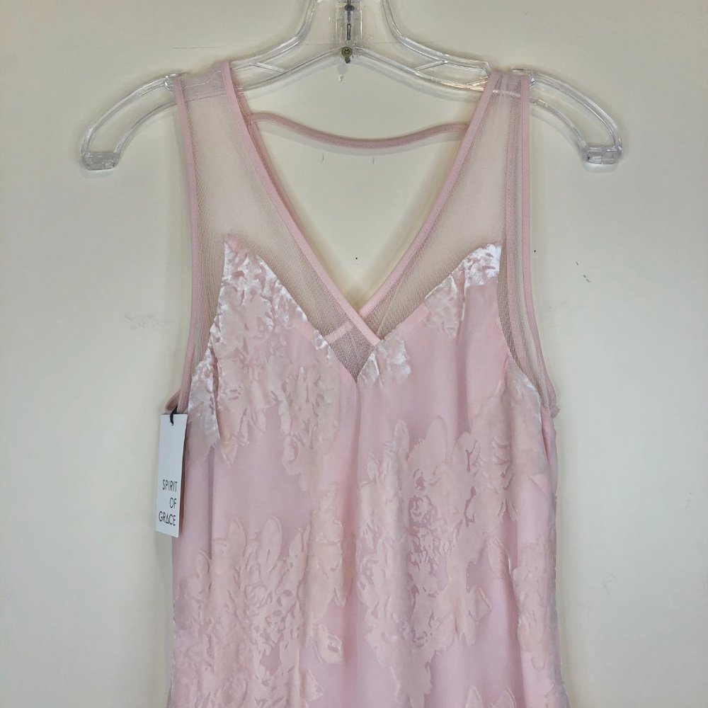 ✨NWT✨SPIRIT OF GRACE 💜Sz. XS velvet dress - Picture 3 of 7